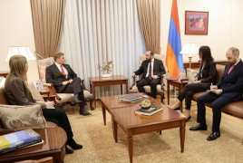 Միրզոյանն ու Հելբերգը քննարկել են ՀՀ-ԱՄՆ տնտեսական գործընկերության խորացման ուղիները