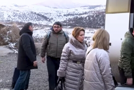 Ադրբեջանի քաղհասարակության անդամներ են եկել ՀՀ ցամաքային սահմանազատված հատվածով