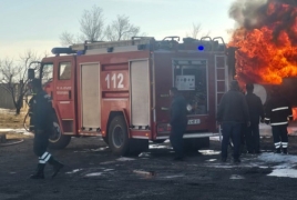 Պայթյուն՝ Թալինի բենզալցակայանում․ Նախնական տվյալներով տուժածներ չկան