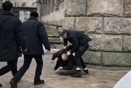 Ալիևի անվտանգության աշխատակիցները Վաշինգտոնում ծեծի են ենթարկել բողոքի ակցիայի մասնակիցներին