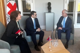Աբիսողոմոնյանը Ժնևում ԿԽՄԿ փոխնախագահի հետ քննարկել է հայ գերիների հարցը և բռնի անհետացումների դեպքերը