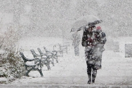 Սաստիկ բուք՝ Ջերմուկից Գորայք ճանապարհին, Գյումրի-Բավրա ճանապարհը փակ է