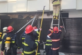 «Երևան Մոլում» այրվել է բռնկված տաղավարի օդաքարշ համակարգը և մեկուսիչ շերտը