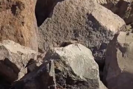 Ժայռի փլուզումից վթարվել է Արտաշավան-Սաղմոսավան ջրատարը