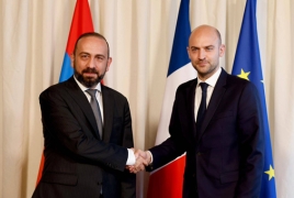 Միրզոյանն ու Բարոն  քննարկել են Մերձավոր Արևելքում ստեղծված իրավիճակը