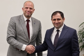 Պապիկյանը  Բելգիայի ՊՆ ղեկավարի հետ քննարկել է պաշտպանության ոլորտում գործակցության հեռանկարները