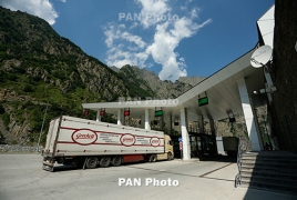 Վերին Լարսի անցակետը փակ է բեռնատարների համար