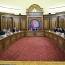 Pashinyan discusses tax reforms at gov't meeting