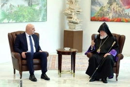 Արամ Ա-ն և Լիբանանի նախագահը քննարկել են երկրում ստեղծված իրավիճակը