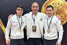 Մանուկյանը ոսկի է նվաճել աշխարհի գավաթի խաղարկությունում, Ավետիսյանն՝ արծաթ