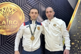 Արթուր Դավթյանը ոսկի է նվաճել Աշխարհի գավաթի առաջնությունում
