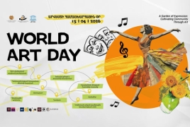 Արվեստի համաշխարհային օրը Հայաստանում կնշվի բազմաժանր միջոցառումներով