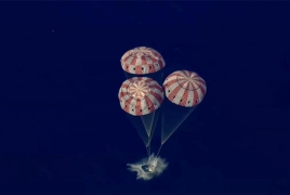 «Արտեմիս-2»-ի անձնակազմը վերադարձել է Երկիր