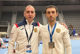 Artur Davtyan takes Osijek World Cup silver