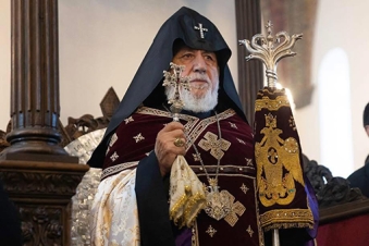 Catholicos warns over political pressure on Chuch
