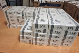 Large cigarette smuggling attempt foiled at Agarak