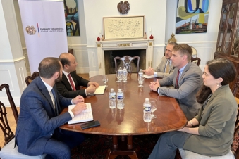 Armenia, U.S. discuss democracy, religious freedom