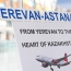 Открыто авиасообщение между Ереваном и Астаной