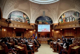 Genocide memorial event held in Swedish parliament