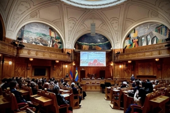 Genocide memorial event held in Swedish parliament