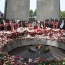 Catholicos leads memorial rite at Tsitsernakaberd