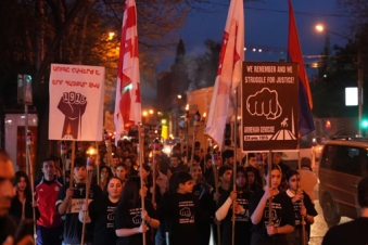Tbilisi denies April 24 rally near Turkish embassy
