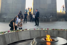 Kim Kardashian honors Armenian genocide victims