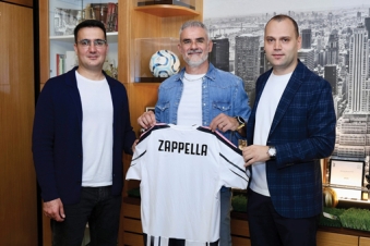 Juventus academy director arrives in Yerevan