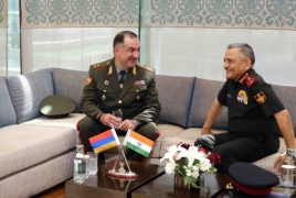 Yerevan, New Delhi boost military partnership
