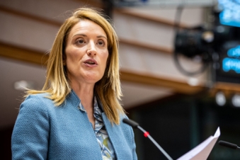 Metsola defends EU positions after Aliyev remarks