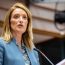 Metsola defends EU positions after Aliyev remarks