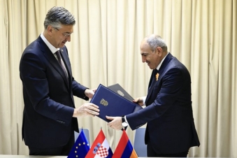 Armenia, Croatia sign strategic dialogue deal