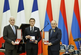 Macron says France backs Armenia for justice