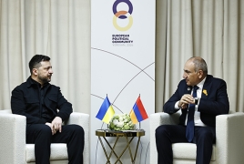 Ukraine president highlights renewed Armenia dialogue