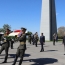 French president honors Genocide victims in Yerevan