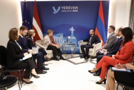 Armenia, Latvia discuss economic projects