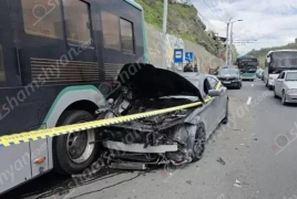 Վթարի մասնակից 19-ամյա Mercedes CLS-ի վարորդը 2 ամիս կլինի տնային կալանքի տակ