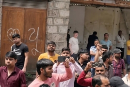 Indian workers protest at Ijevan factory
