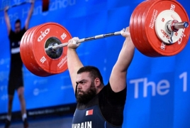 Тяжелоатлет Гор Минасян в третий раз стал чемпионом Азии