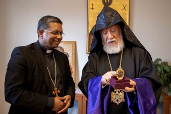 Aram I raises concerns over Vatican-Baku conference