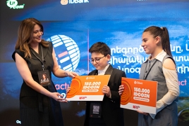 With IDBank’s Support, Ian Gillan and Tony Iommi Awards Established at Gyumri Music School No. 6