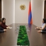 Armenia honors outgoing French ambassador
