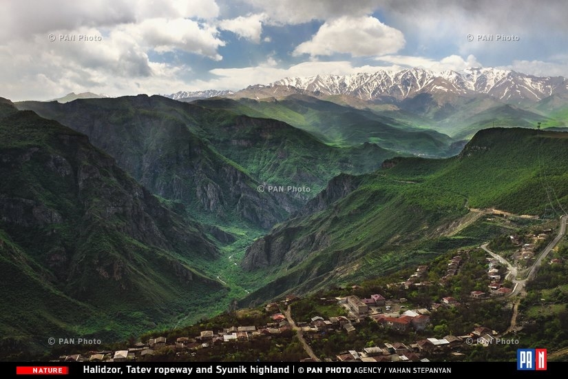 Halidzor, Tatev ropeway, Syunik highland