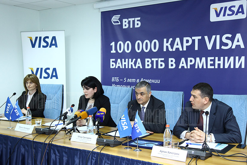 VTB Bank Armenia awards its 100000-th cardholder