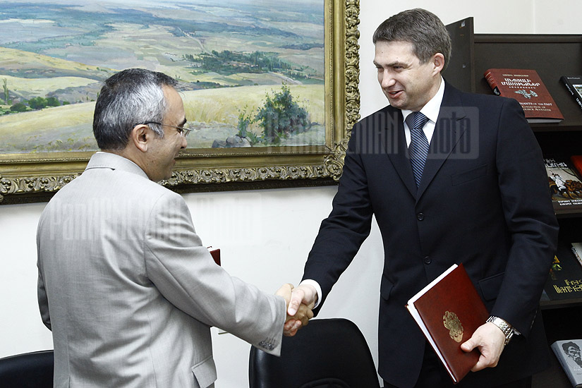 Минкульты Армении и Беларуси подписали соглашение о сотрудничестве