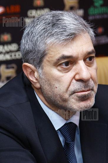 Press conference of Hovhannes Igityan, member of Armenian National Movement board