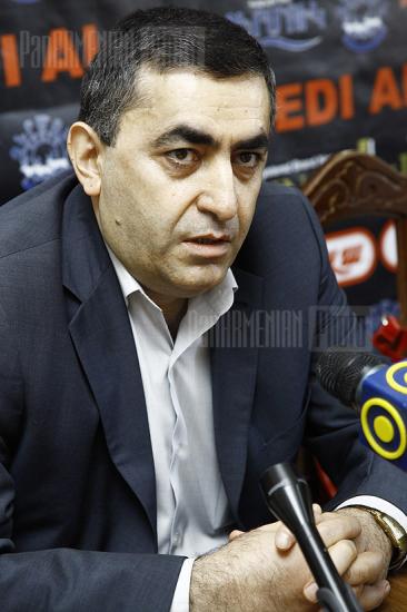 Пресс-конференция Армена Рустамяна