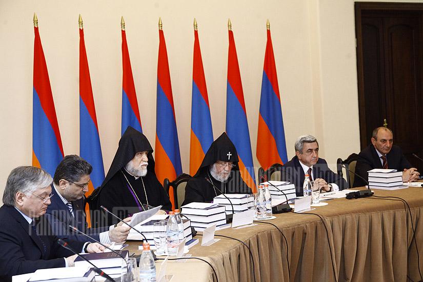 First sitting of a state and international committee in charge of Armenian Genocide 100th anniversary commemorative events preparation