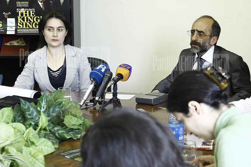 Пресс-конференция, посвященная фестивалю Ереванские перспективы