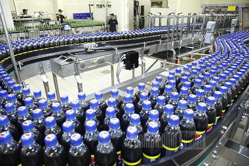 RA President Serzh Sargsyan attends the grand opening of the plant for PEPSI production